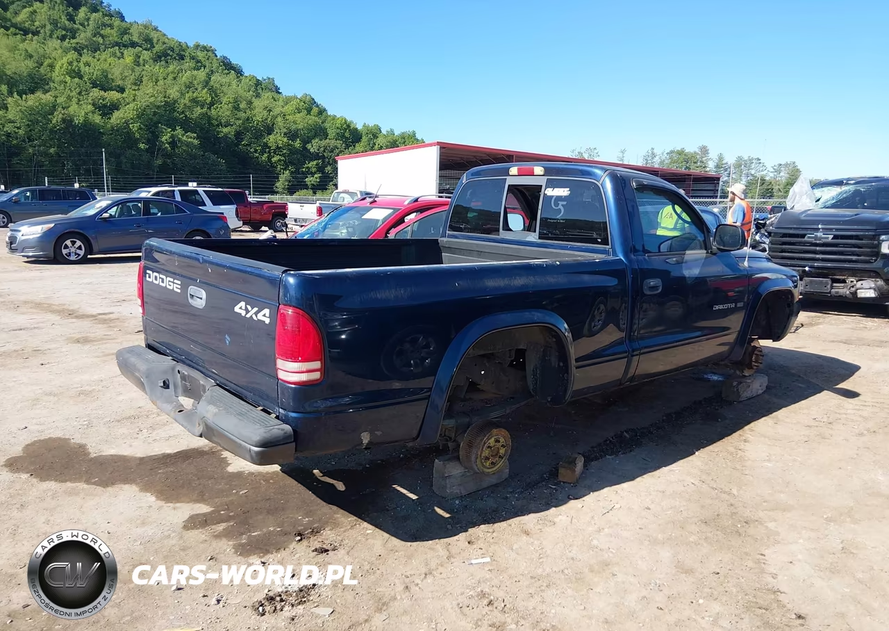 2002 Dodge Dakota Slt VIN:1B7GG46N22S677434 - 4