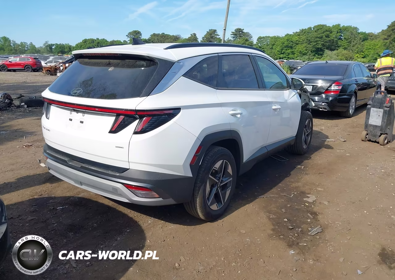 2025 Hyundai Tucson Sel Convenience VIN:3KMJCCDE8SE007627 - 4