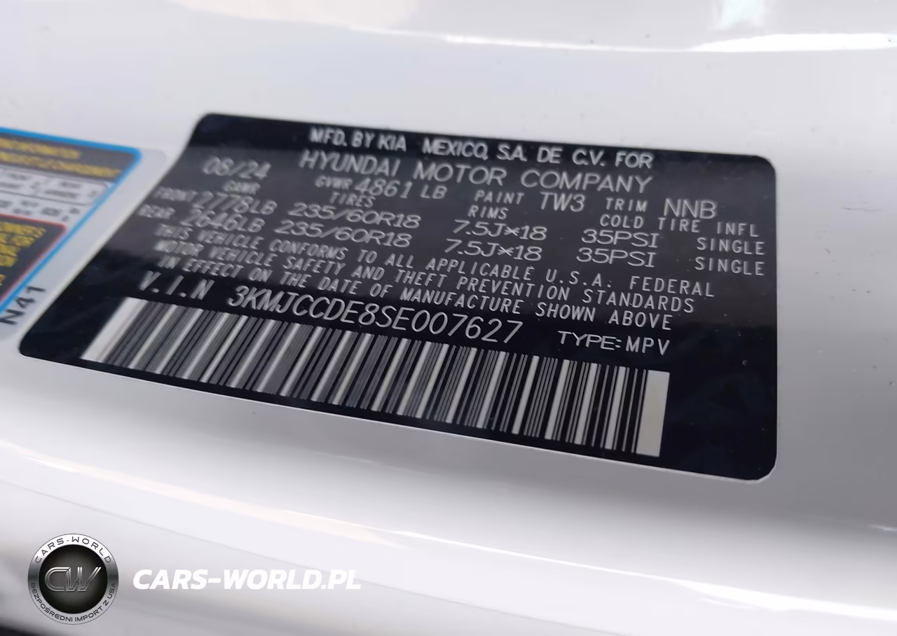 2025 Hyundai Tucson Sel Convenience VIN:3KMJCCDE8SE007627 - 9