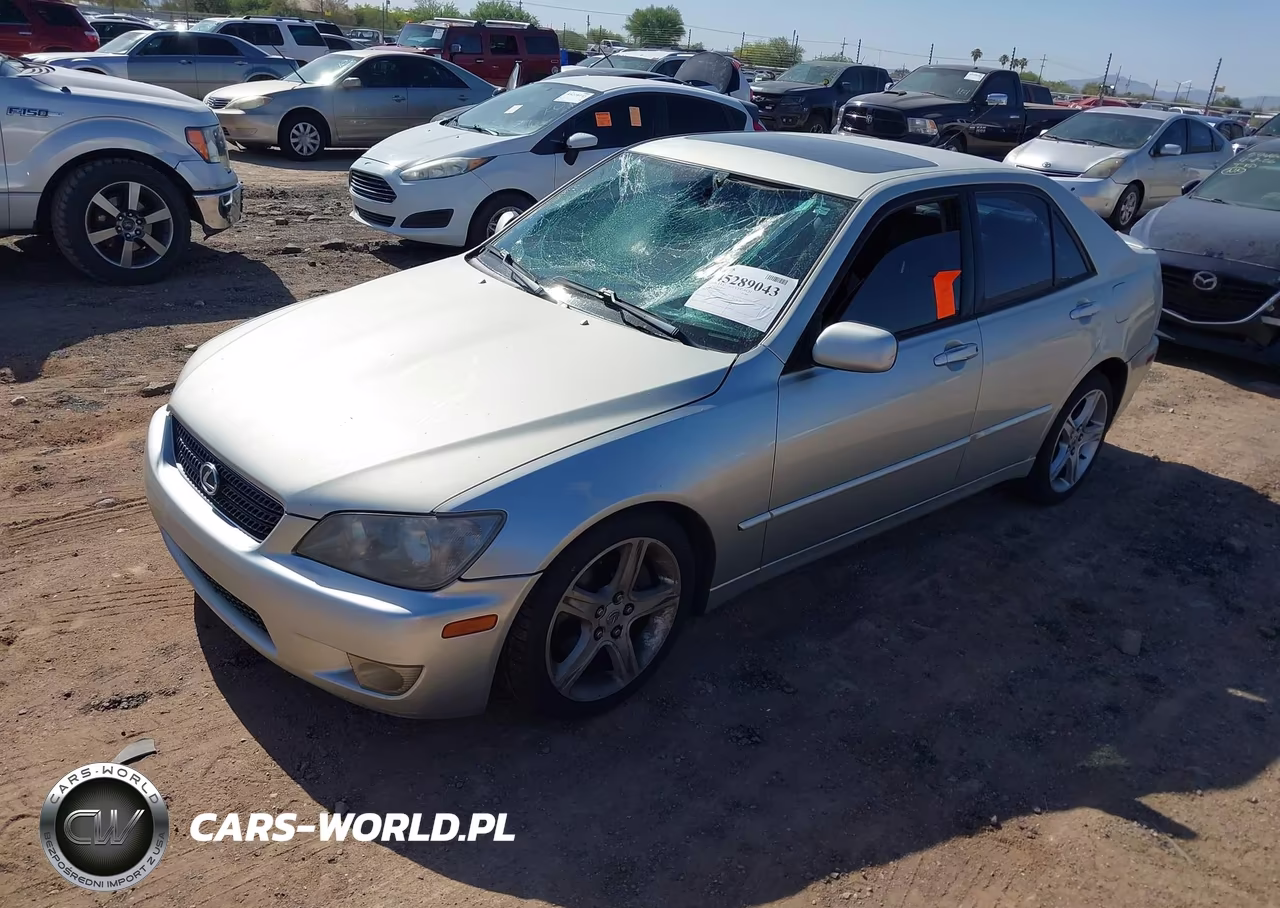 2004 Lexus Is 300 VIN:JTHBD192940089725 - 2