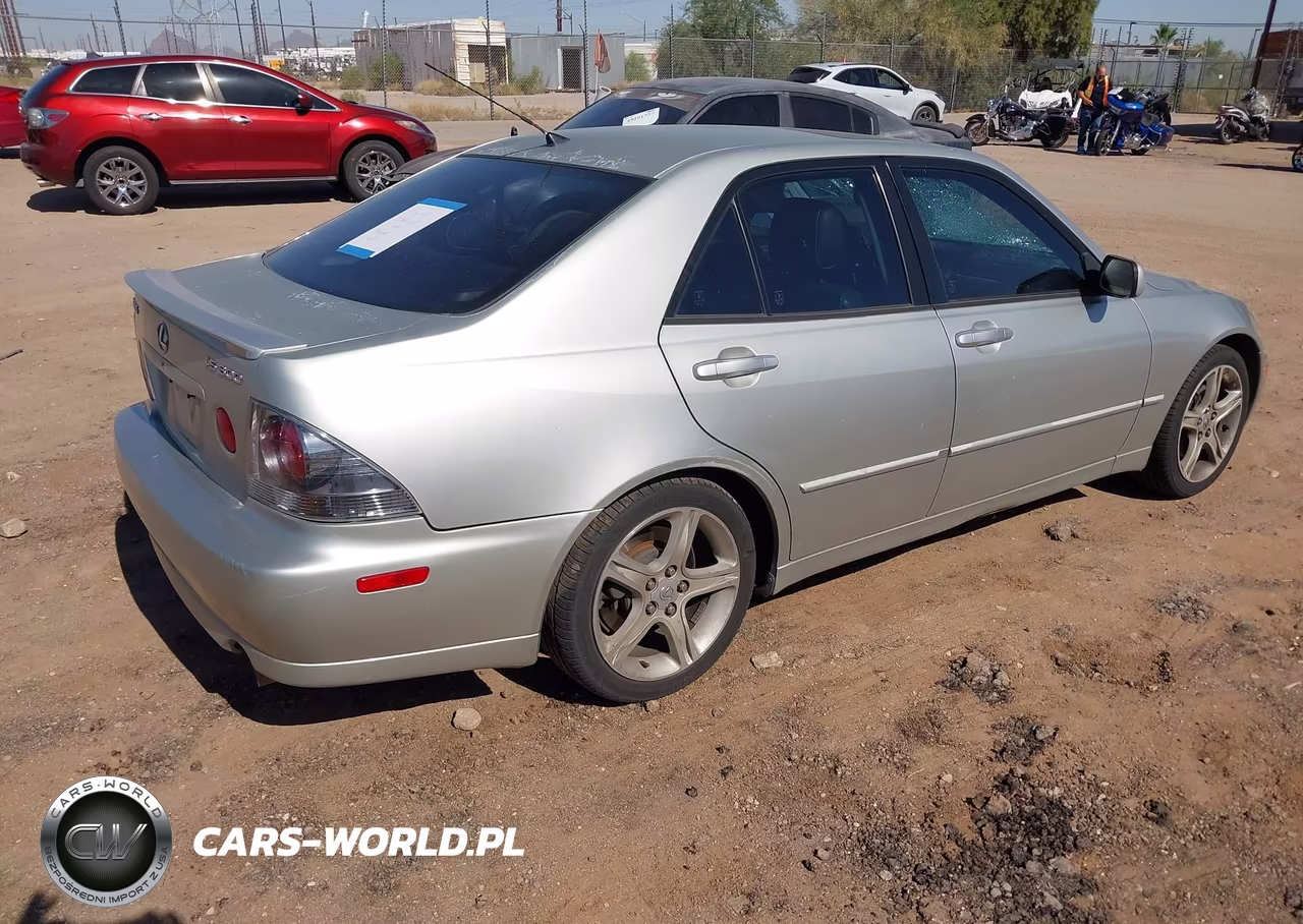 2004 Lexus Is 300 VIN:JTHBD192940089725 - 4
