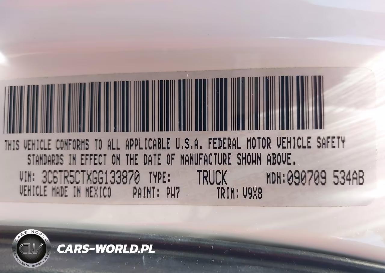 2016 Ram 2500 Tradesman VIN:3C6TR5CTXGG133870 - 9
