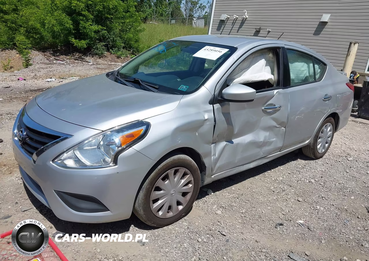 2017 Nissan Versa 1.6 Sv VIN:3N1CN7AP4HK434562 - 2