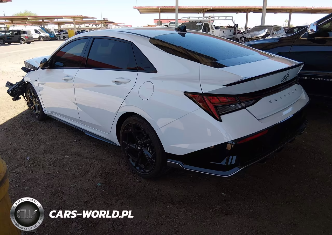 2025 Hyundai Elantra N Line VIN:KMHLR4DFXSU951449 - 3
