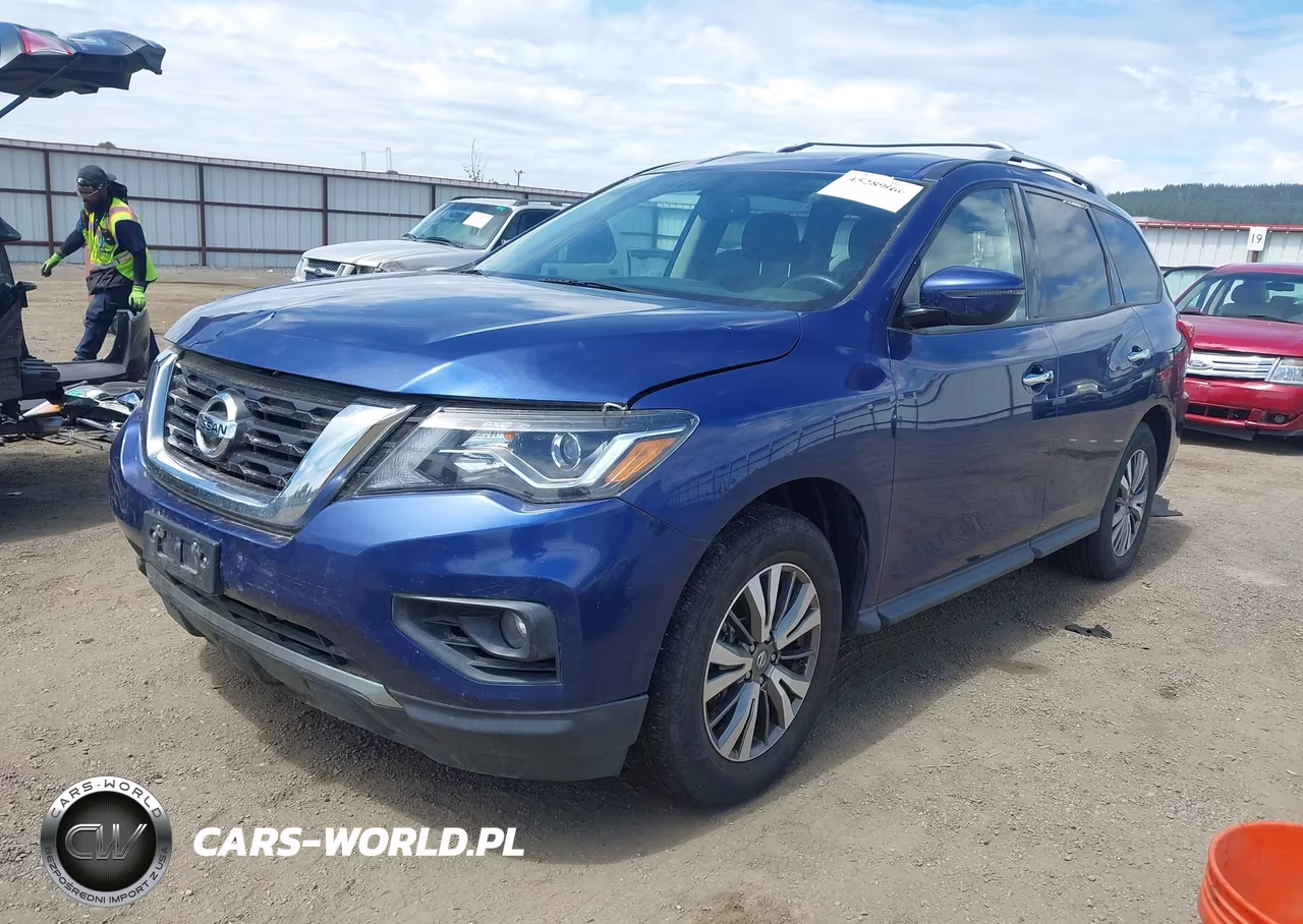 2018 Nissan Pathfinder Sv VIN:5N1DR2MM3JC654034 - 2