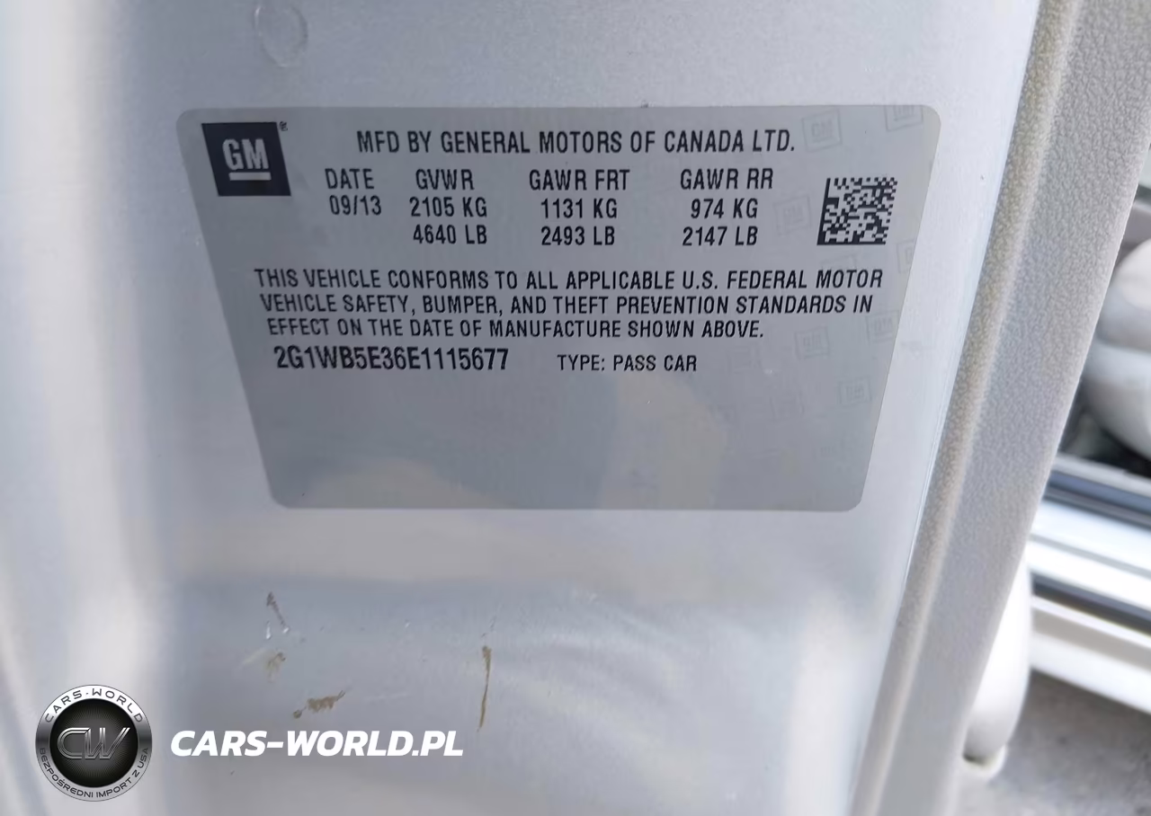 2014 Chevrolet Impala Limited Lt VIN:2G1WB5E36E1115677 - 9