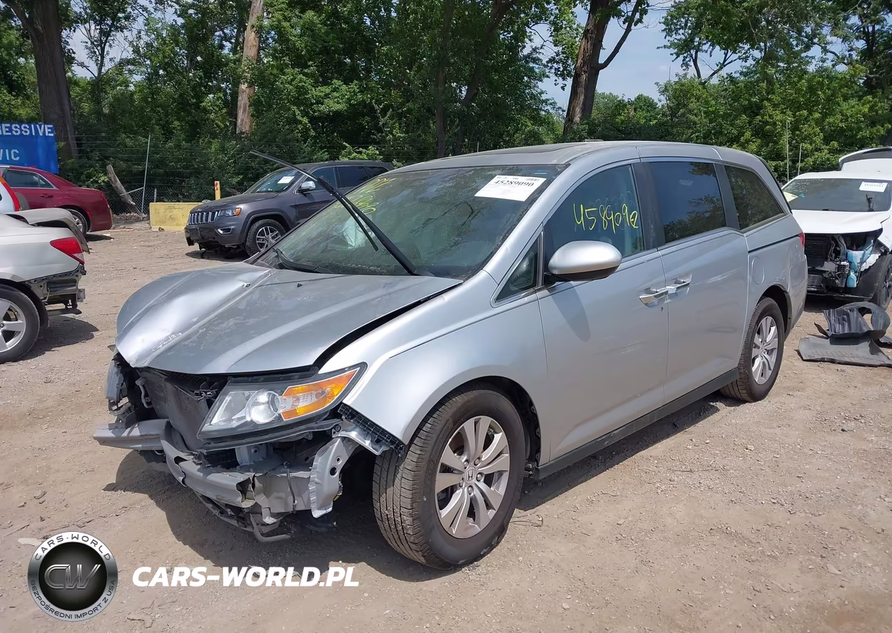 2015 Honda Odyssey Ex-L VIN:5FNRL5H69FB036722 - 2