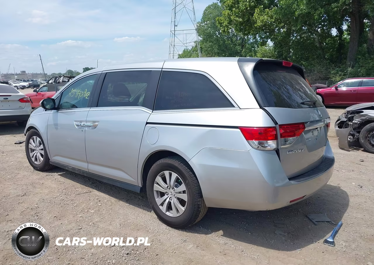 2015 Honda Odyssey Ex-L VIN:5FNRL5H69FB036722 - 3