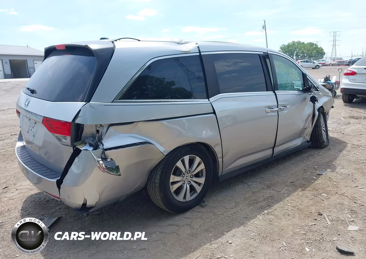 2015 Honda Odyssey Ex-L VIN:5FNRL5H69FB036722 - 4