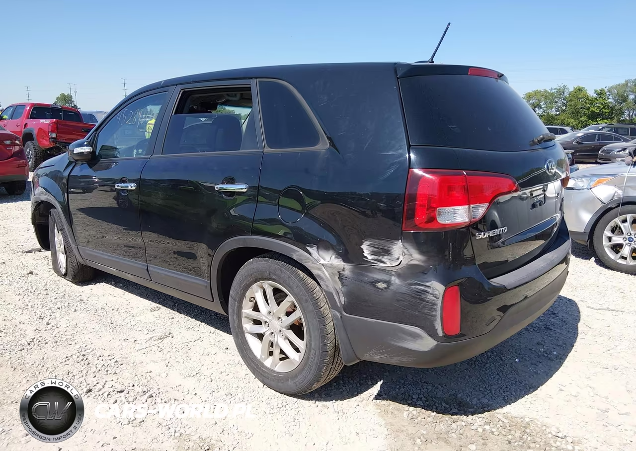 2014 Kia Sorento Lx VIN:5XYKT3A6XEG508367 - 3