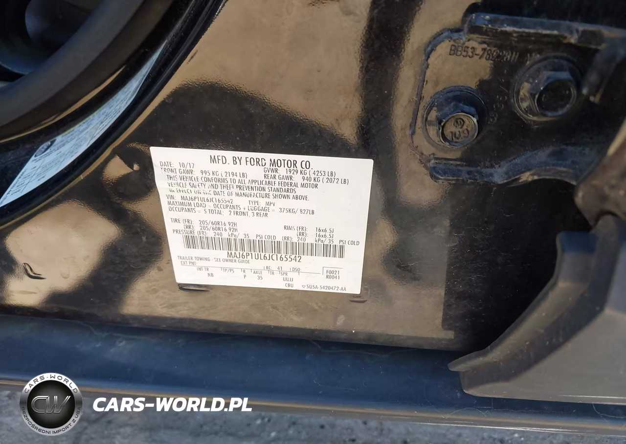 2018 Ford Ecosport Se VIN:MAJ6P1UL6JC165542 - 9