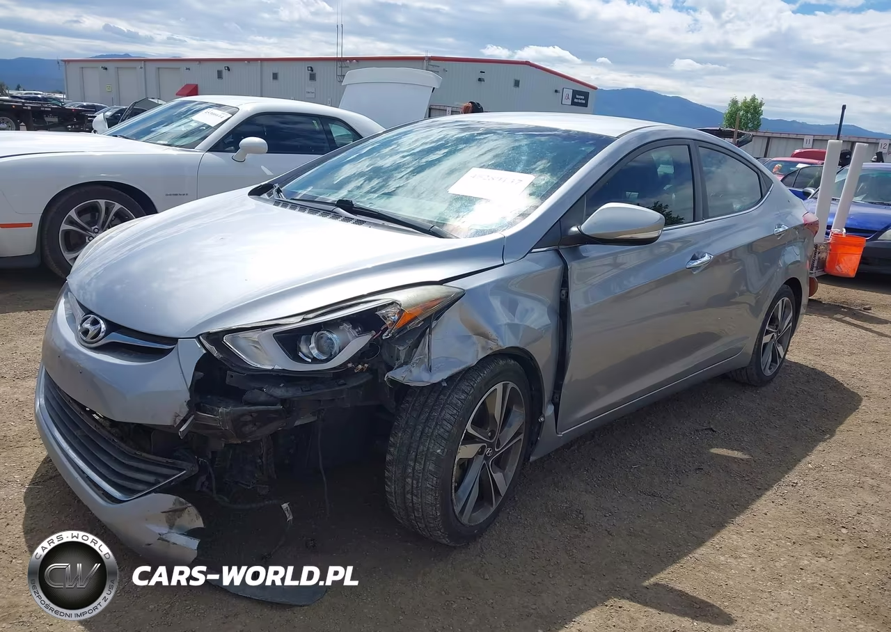 2015 Hyundai Elantra Limited VIN:5NPDH4AE8FH571954 - 2