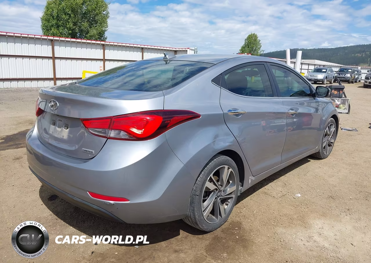 2015 Hyundai Elantra Limited VIN:5NPDH4AE8FH571954 - 4