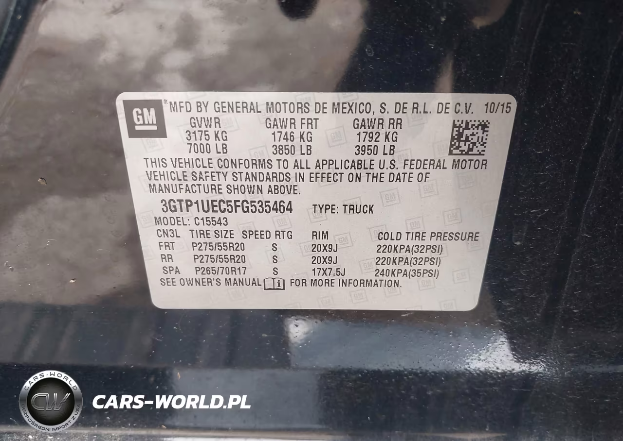2015 GMC Sierra 1500 Sle VIN:3GTP1UEC5FG535464 - 9