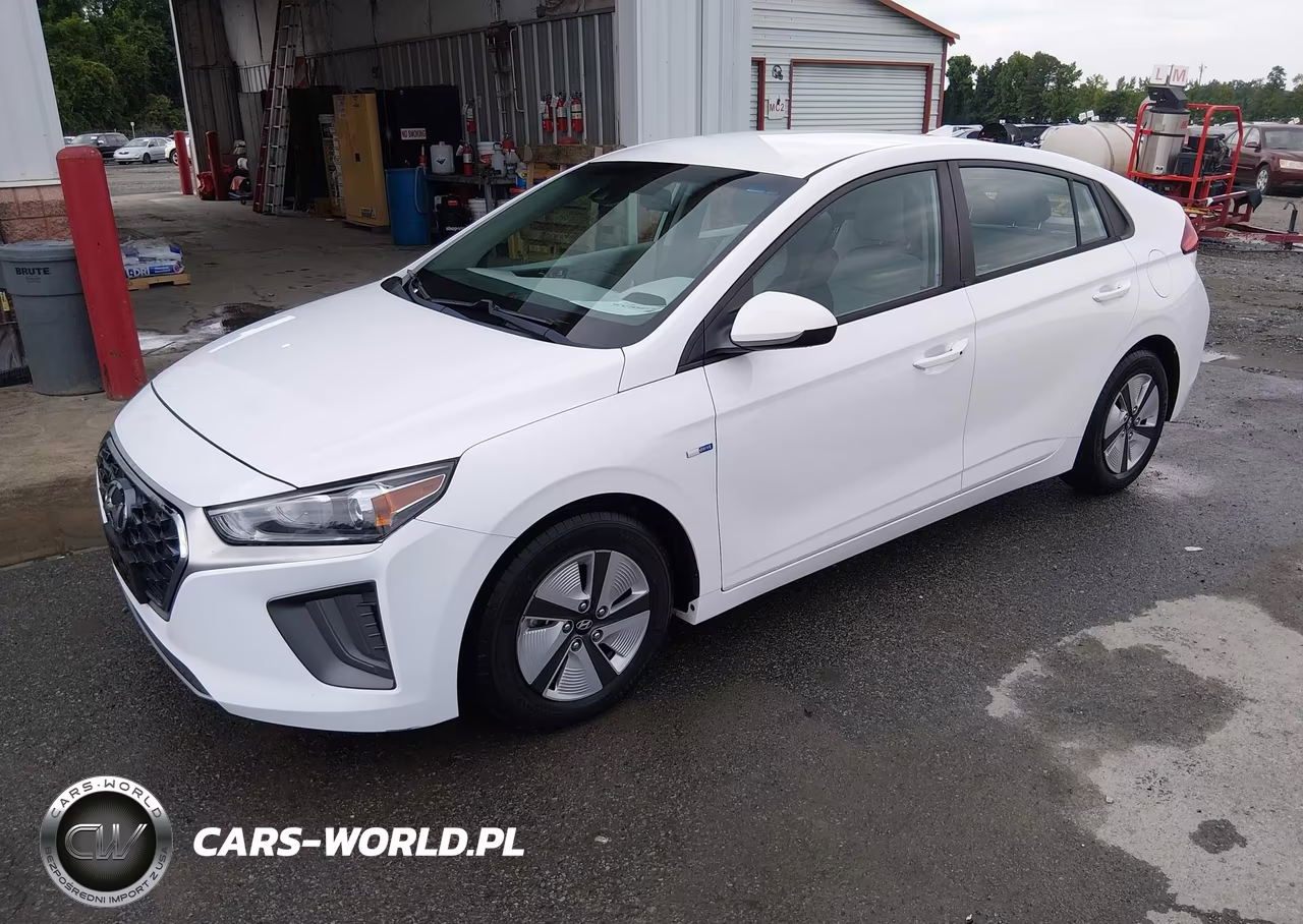 2020 Hyundai Ioniq Hybrid Blue VIN:KMHC65LC7LU220341 - 2