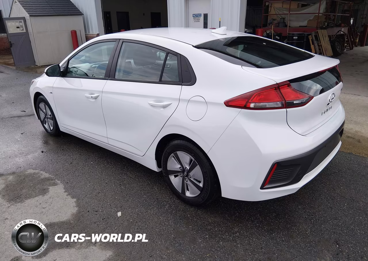 2020 Hyundai Ioniq Hybrid Blue VIN:KMHC65LC7LU220341 - 3