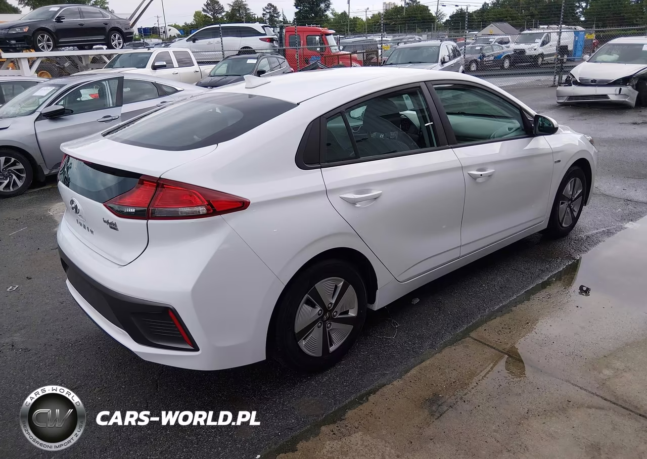 2020 Hyundai Ioniq Hybrid Blue VIN:KMHC65LC7LU220341 - 4
