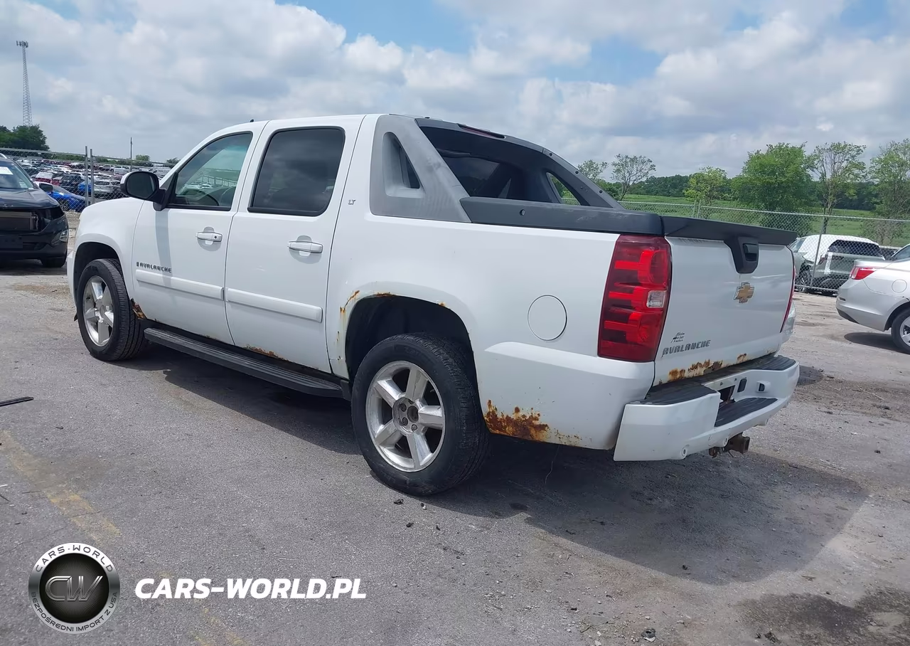 2007 Chevrolet Avalanche 1500 Lt VIN:3GNFK12367G128824 - 3
