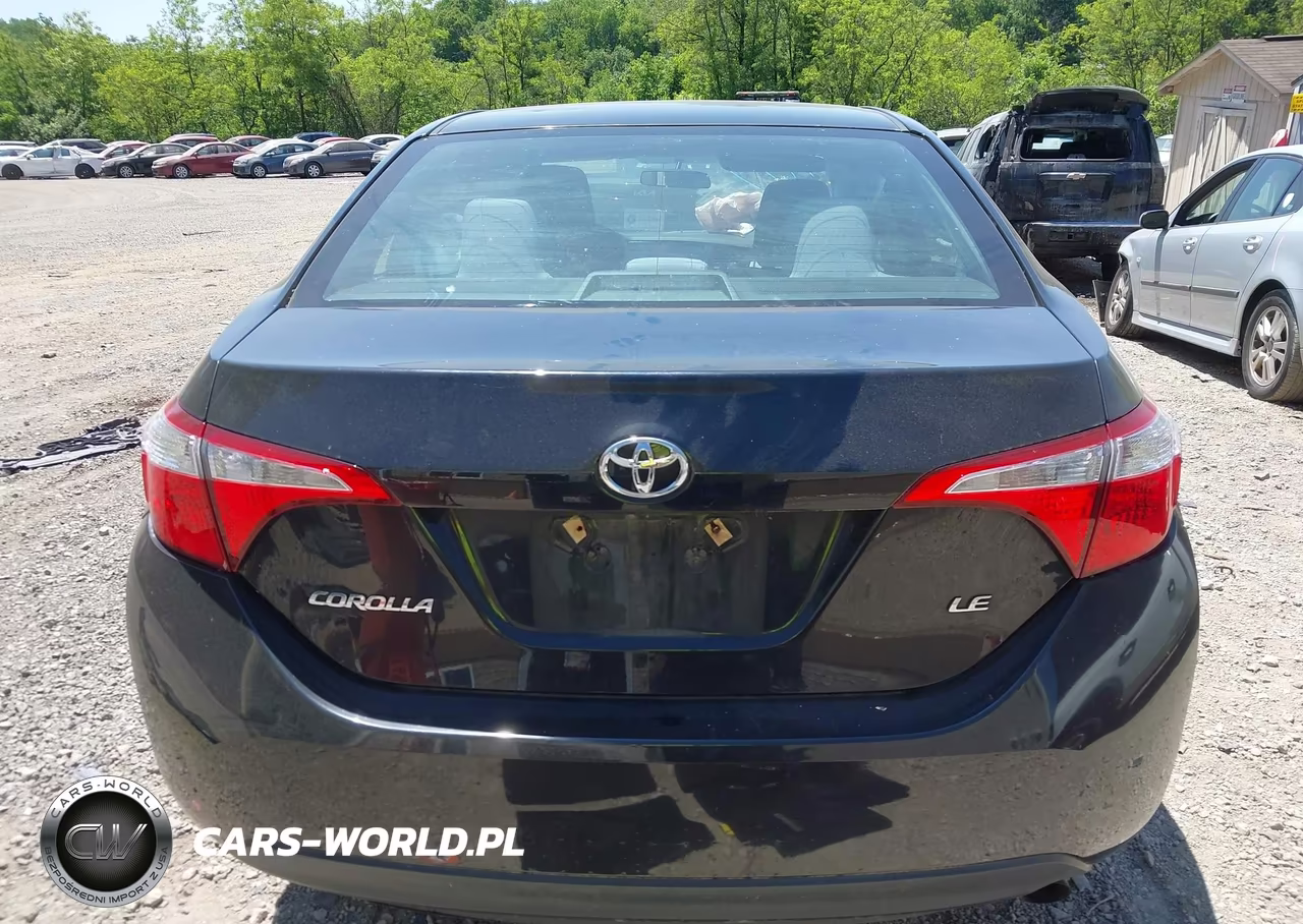 2016 Toyota Corolla Le VIN:2T1BURHEXGC696481 - 16
