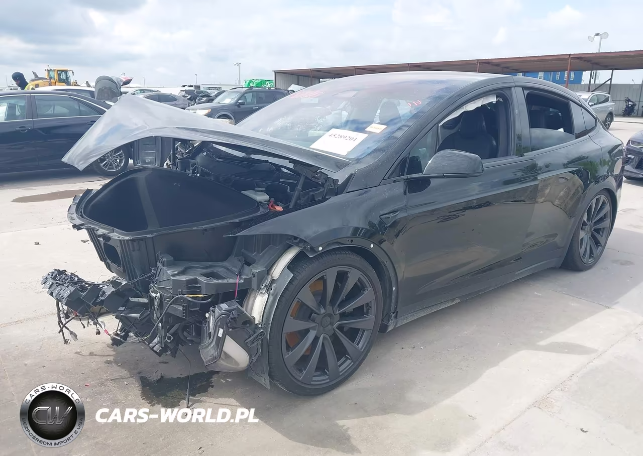 2022 Tesla Model X Plaid Tri Motor All-Wheel Drive VIN:7SAXCBE66NF345351 - 2