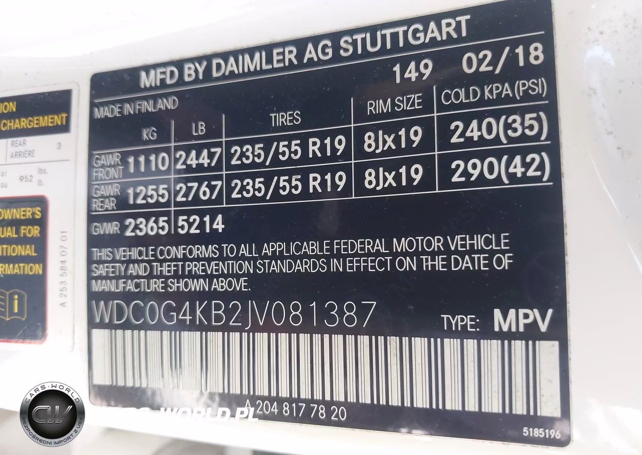 2018 Mercedes-Benz Glc 300 4Matic VIN:WDC0G4KB2JV081387 - 9