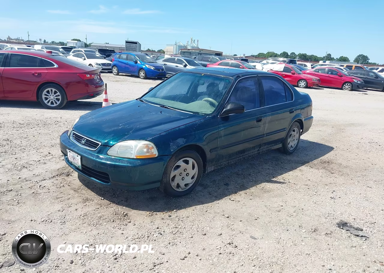 1996 Honda Civic Lx VIN:1HGEJ6570TL051921 - 2