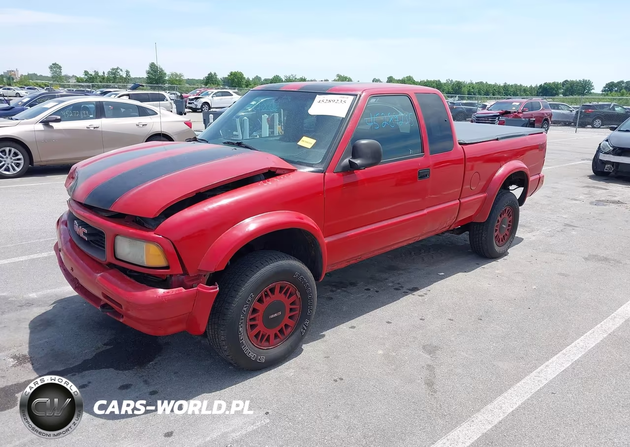 1997 GMC Sonoma Sls Wideside VIN:1GTCT19W9V8520031 - 2