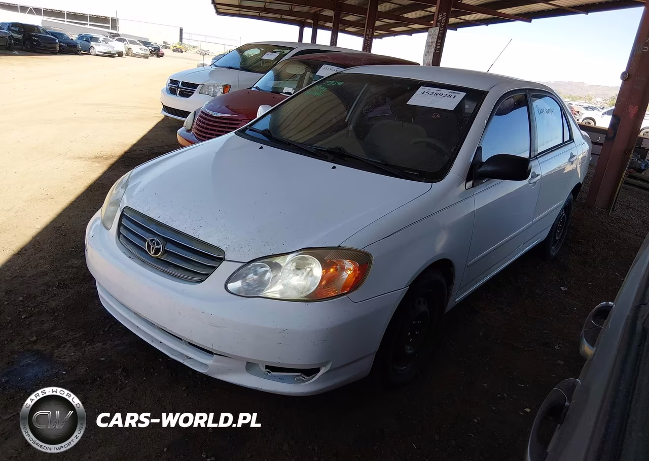 2003 Toyota Corolla Le VIN:1NXBR32E83Z025312 - 2