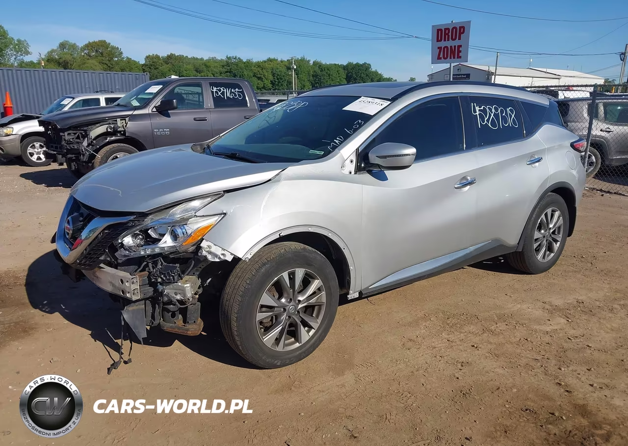 2017 Nissan Murano Platinum-S-Sl-Sv VIN:5N1AZ2MH4HN132629 - 2
