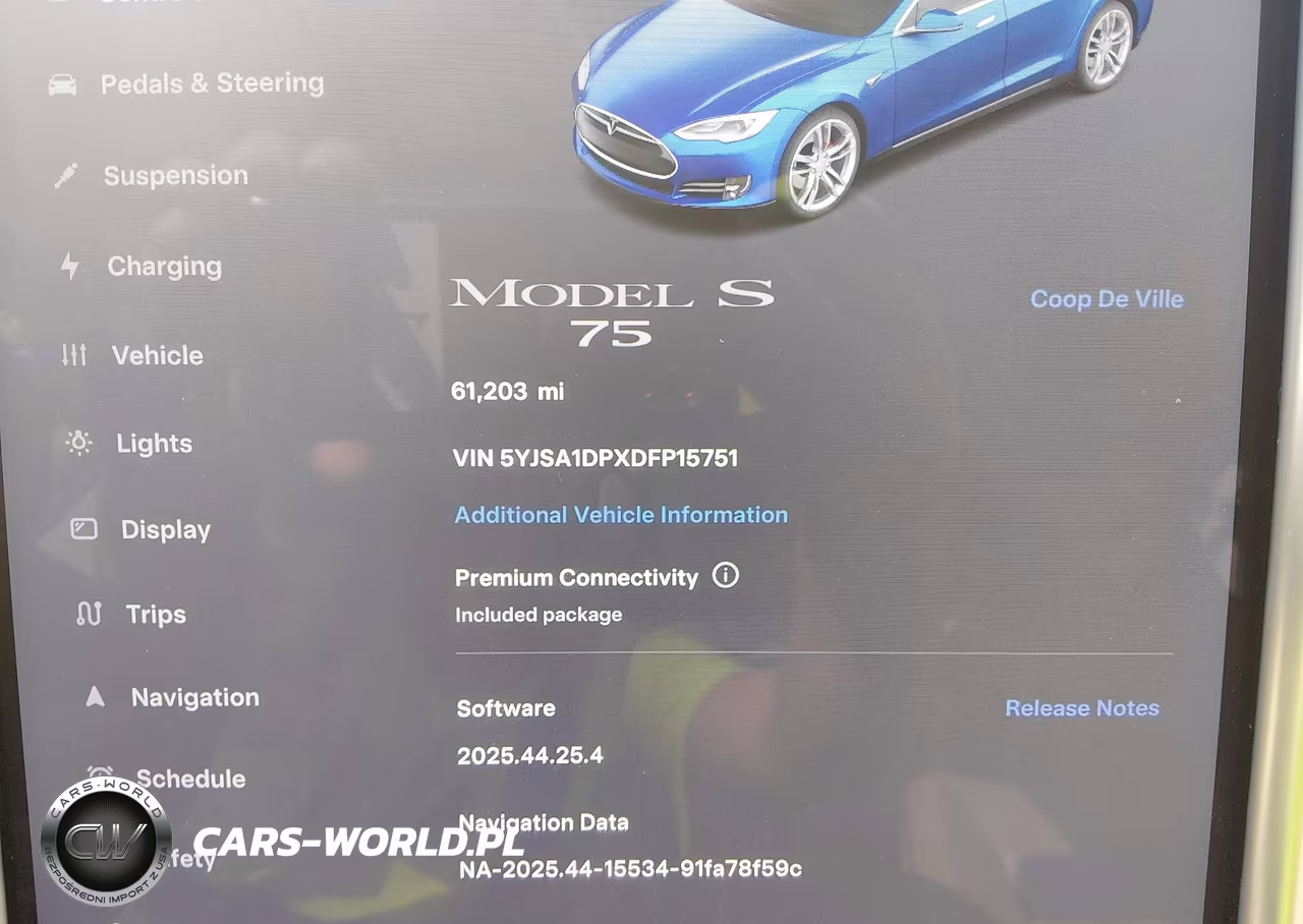 2013 Tesla Model S Performance VIN:5YJSA1DPXDFP15751 - 16
