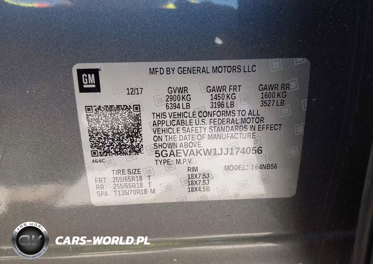 2018 Buick Enclave Essence VIN:5GAEVAKW1JJ174056 - 9