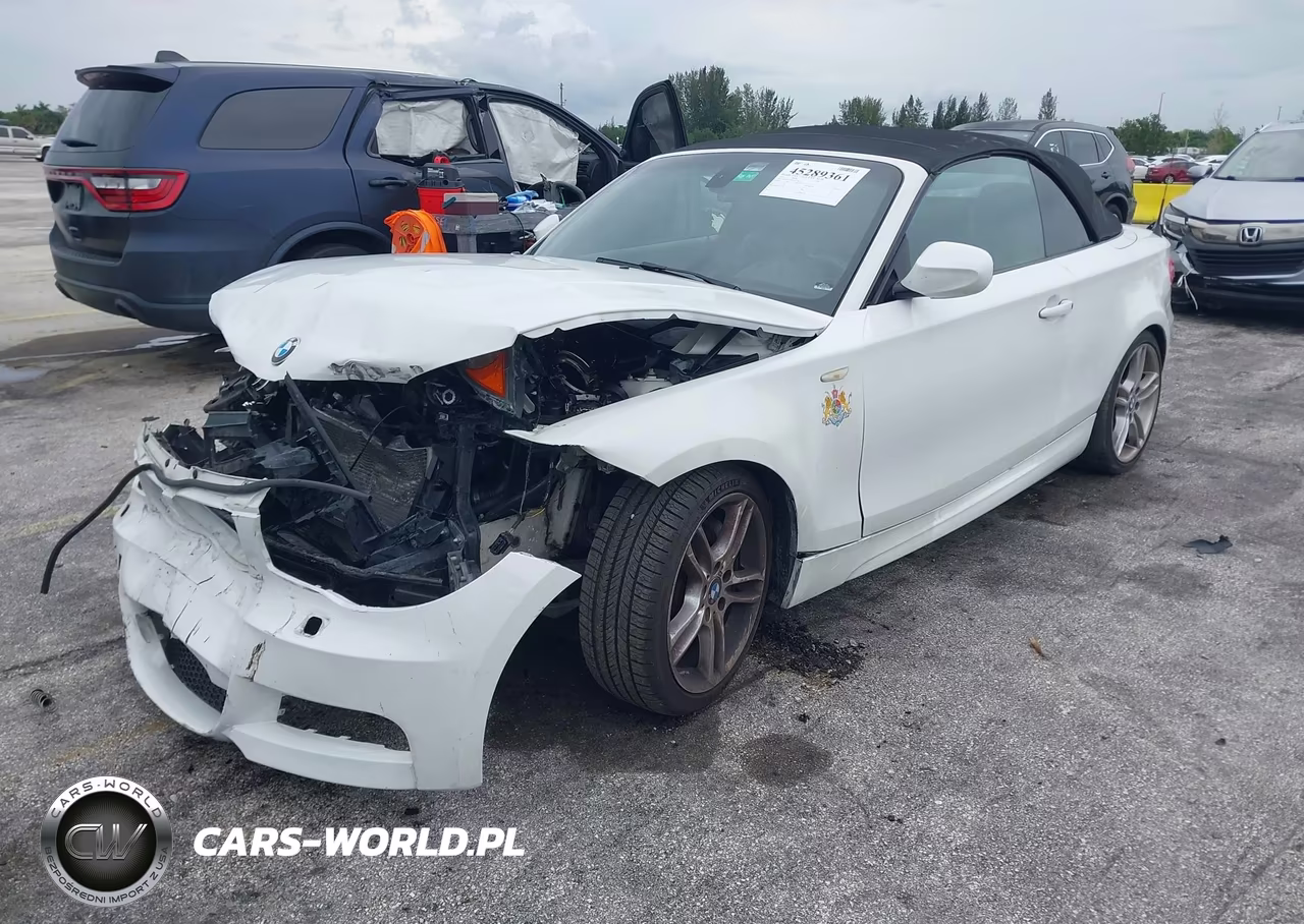 2013 BMW 135I VIN:WBAUN7C58DVM27760 - 2