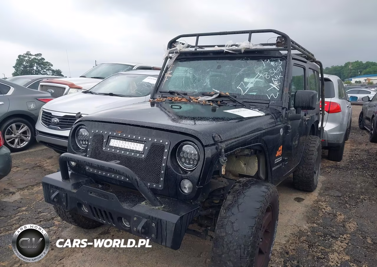 2014 Jeep Wrangler Sport VIN:1C4AJWAGXEL289555 - 2