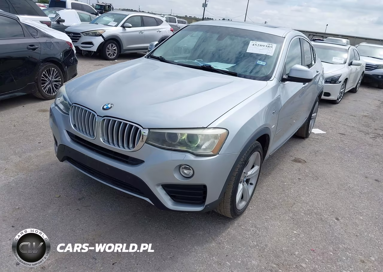 2015 BMW X4 xDrive28I VIN:5UXXW3C57F0M86657 - 2