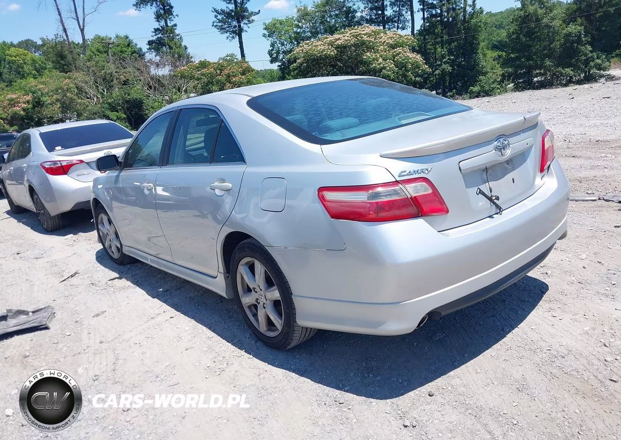 2007 Toyota Camry Se V6 VIN:4T1BK46K27U551595 - 3