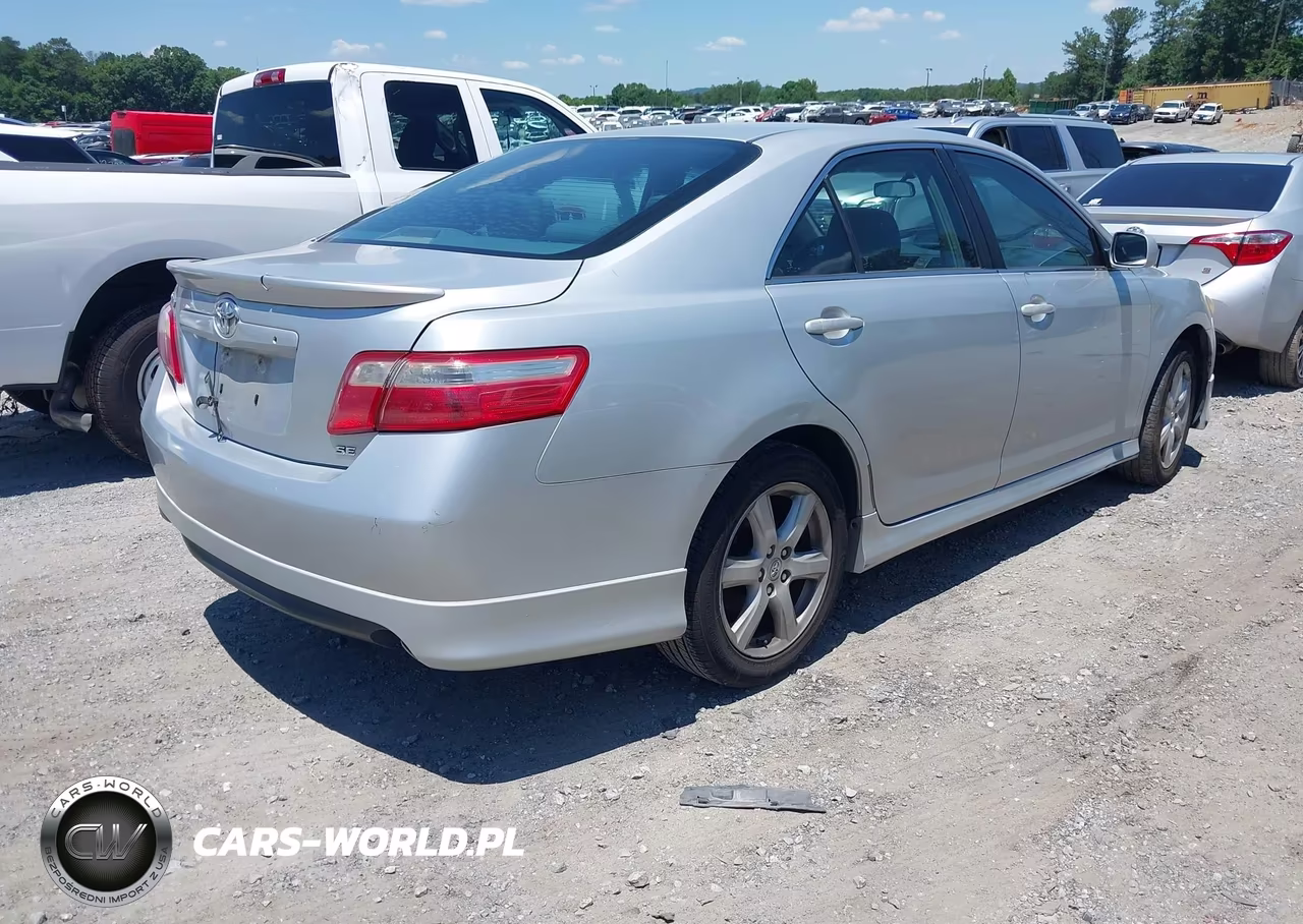 2007 Toyota Camry Se V6 VIN:4T1BK46K27U551595 - 4