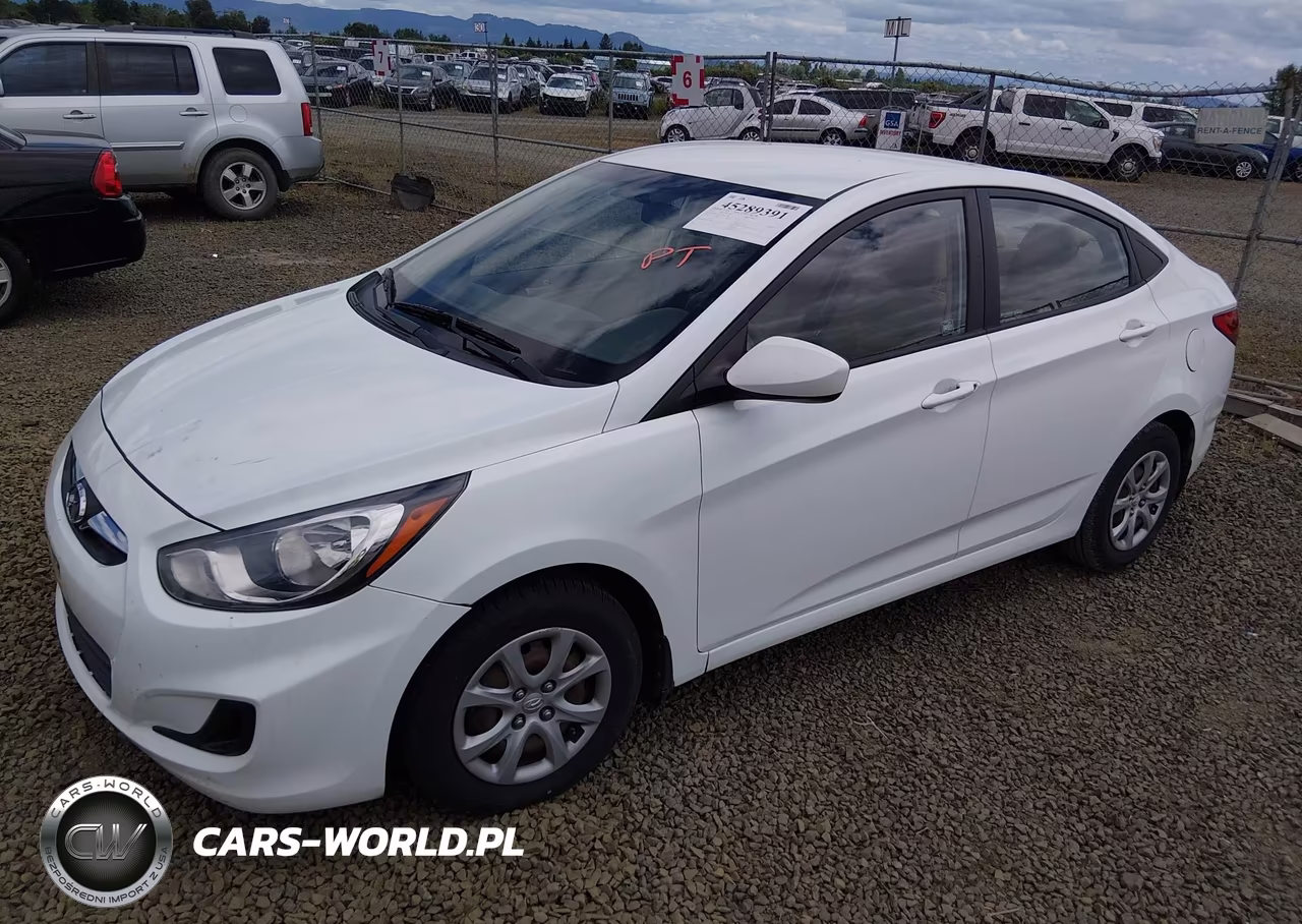 2012 Hyundai Accent Gls VIN:KMHCT4AE5CU217400 - 2