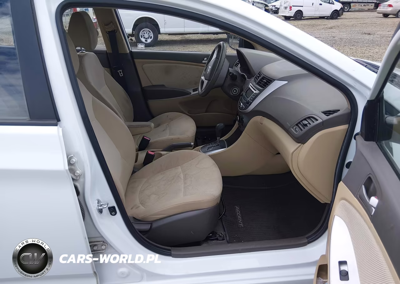 2012 Hyundai Accent Gls VIN:KMHCT4AE5CU217400 - 5