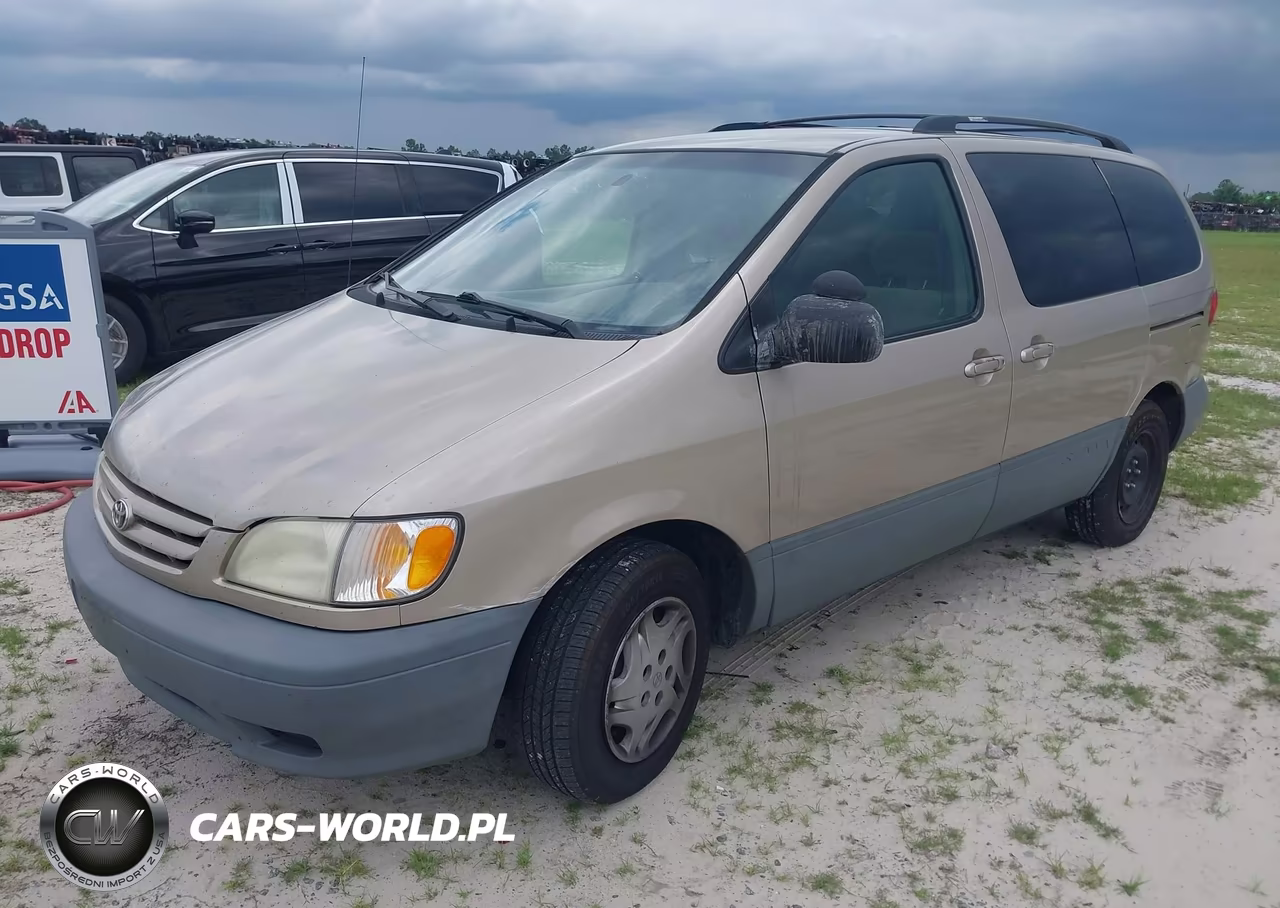 2002 Toyota Sienna Ce VIN:4T3ZF19C62U506455 - 2
