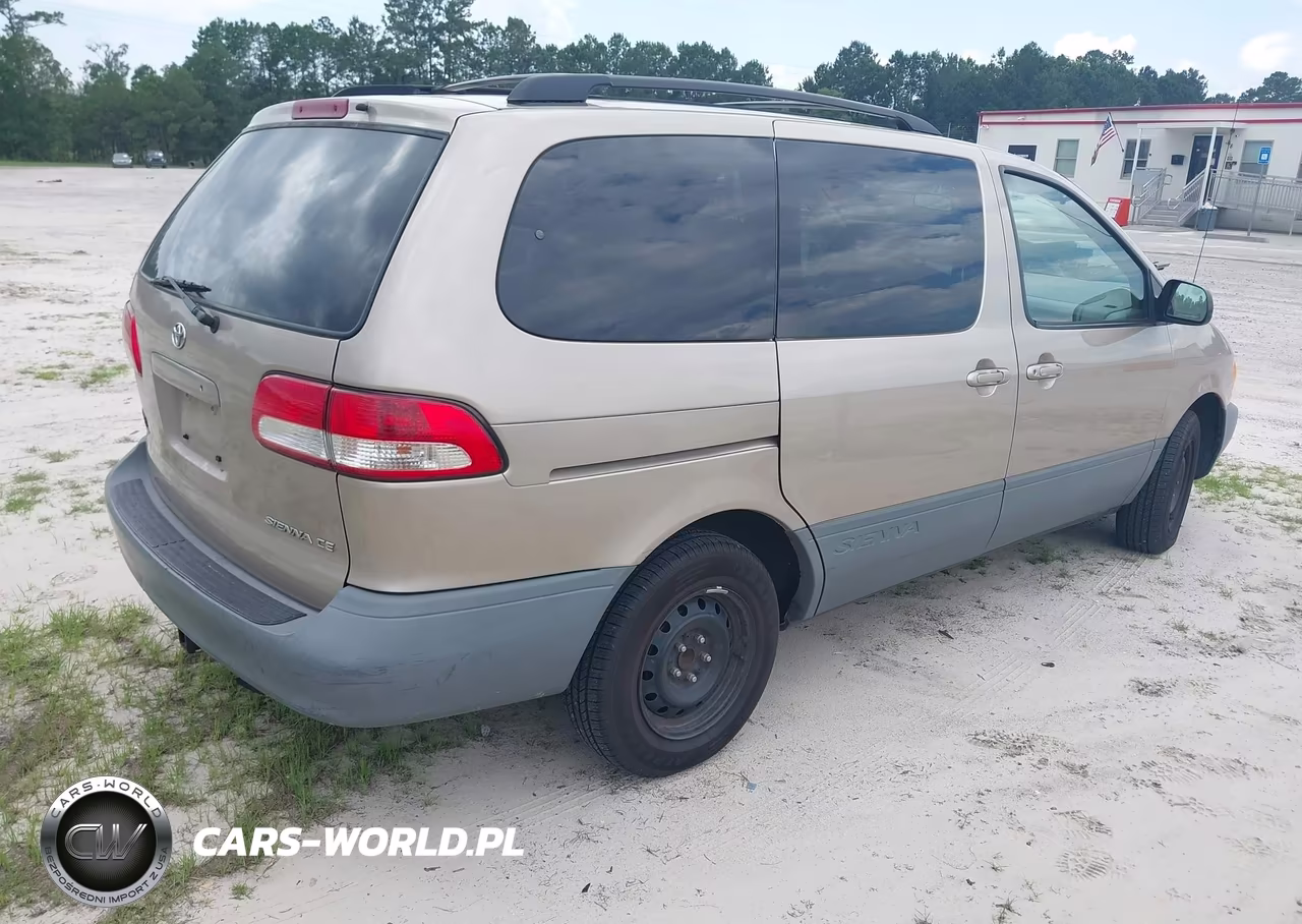 2002 Toyota Sienna Ce VIN:4T3ZF19C62U506455 - 4