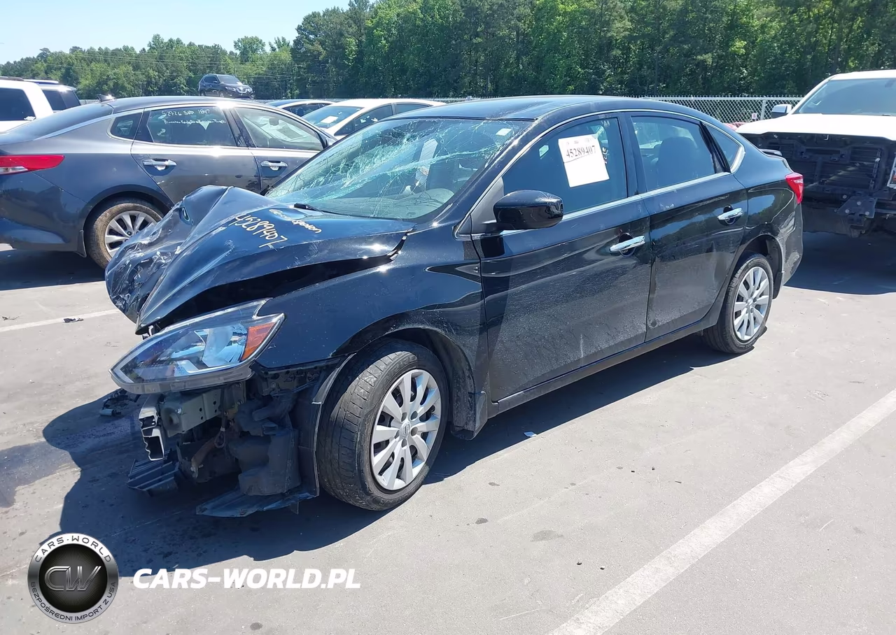 2017 Nissan Sentra S VIN:3N1AB7AP2HL640425 - 2