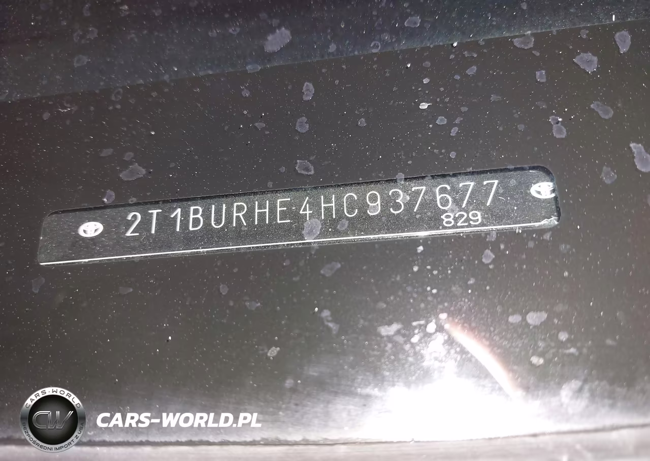 2017 Toyota Corolla Se VIN:2T1BURHE4HC937677 - 9
