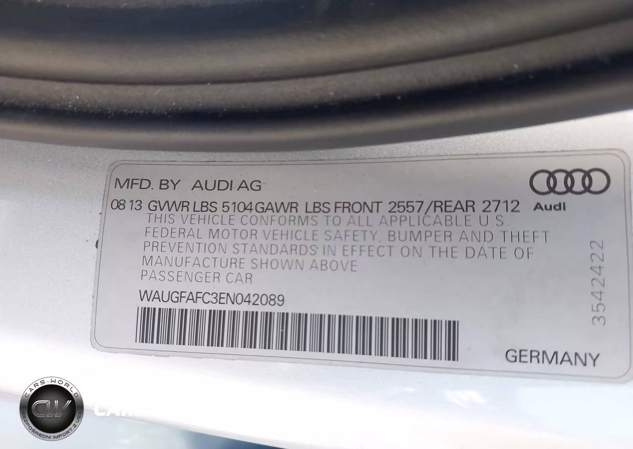 2014 Audi A6 2.0T Premium VIN:WAUGFAFC3EN042089 - 9