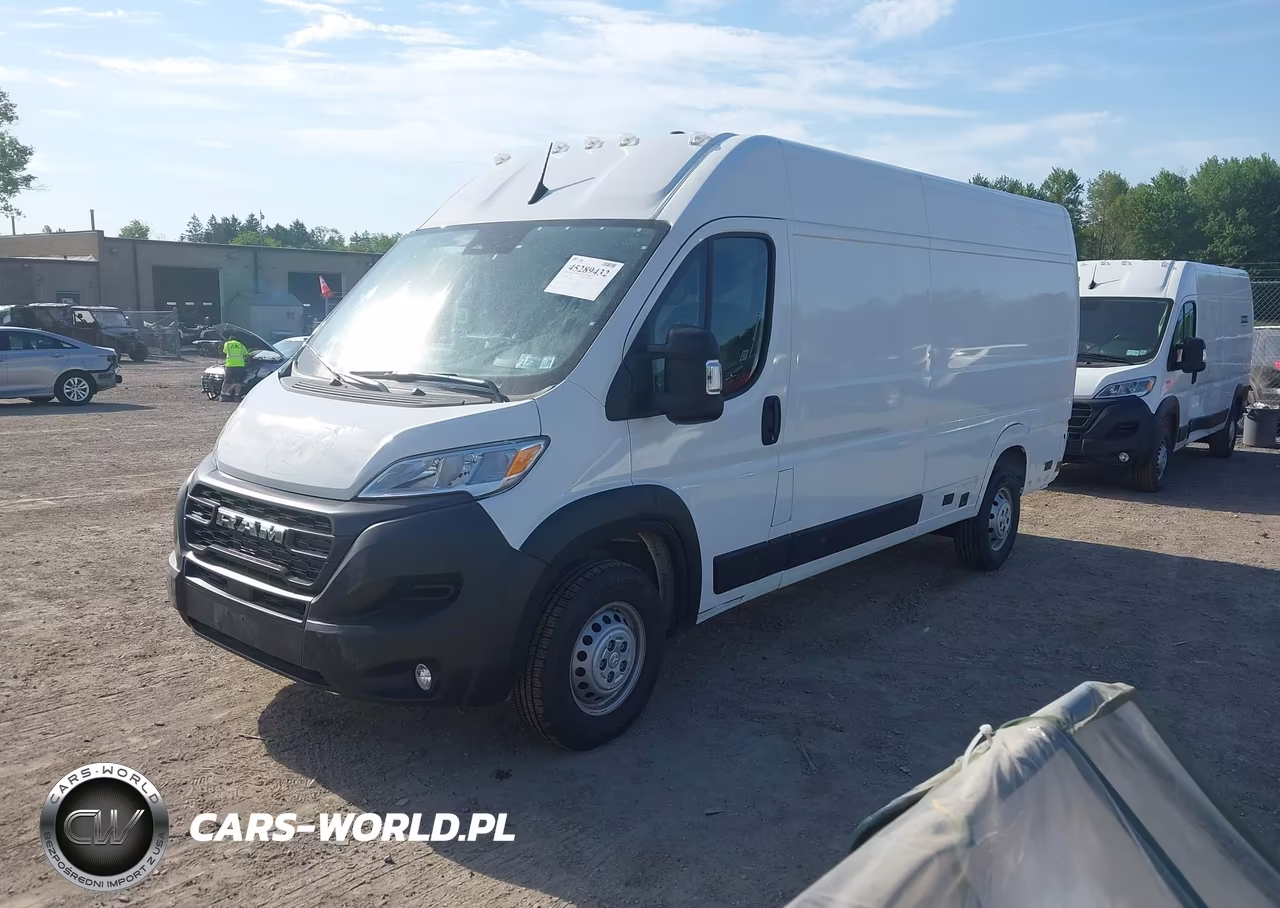 2025 Ram Promaster 3500 Cargo Van Tradesman High Roof 159 Wb Ext VIN:3C6MRVJG7SE517877 - 2