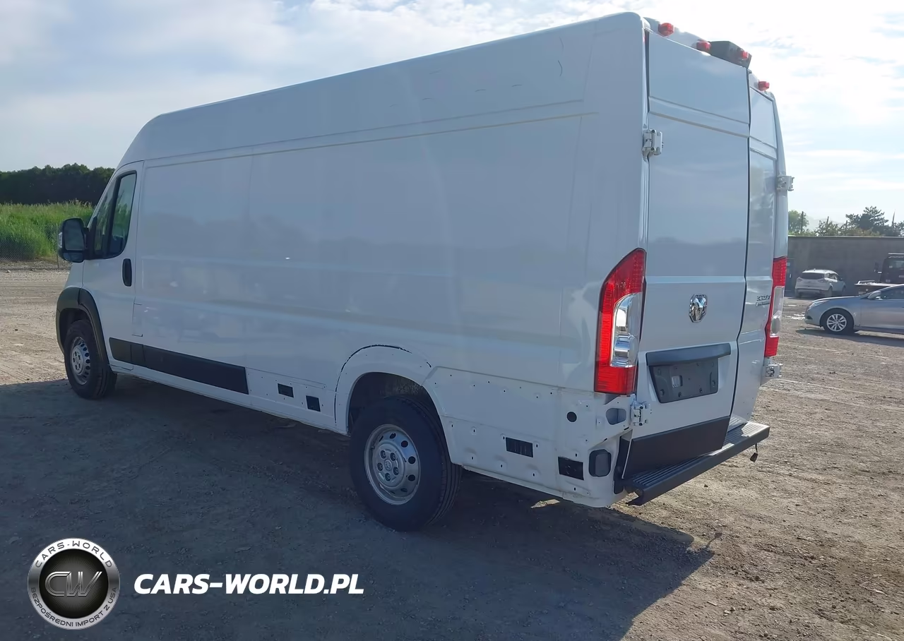 2025 Ram Promaster 3500 Cargo Van Tradesman High Roof 159 Wb Ext VIN:3C6MRVJG7SE517877 - 3