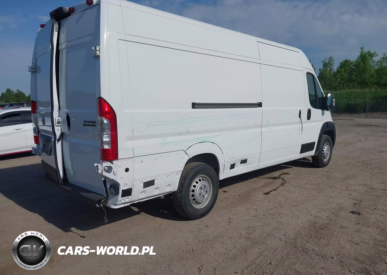 2025 Ram Promaster 3500 Cargo Van Tradesman High Roof 159 Wb Ext VIN:3C6MRVJG7SE517877 - 4