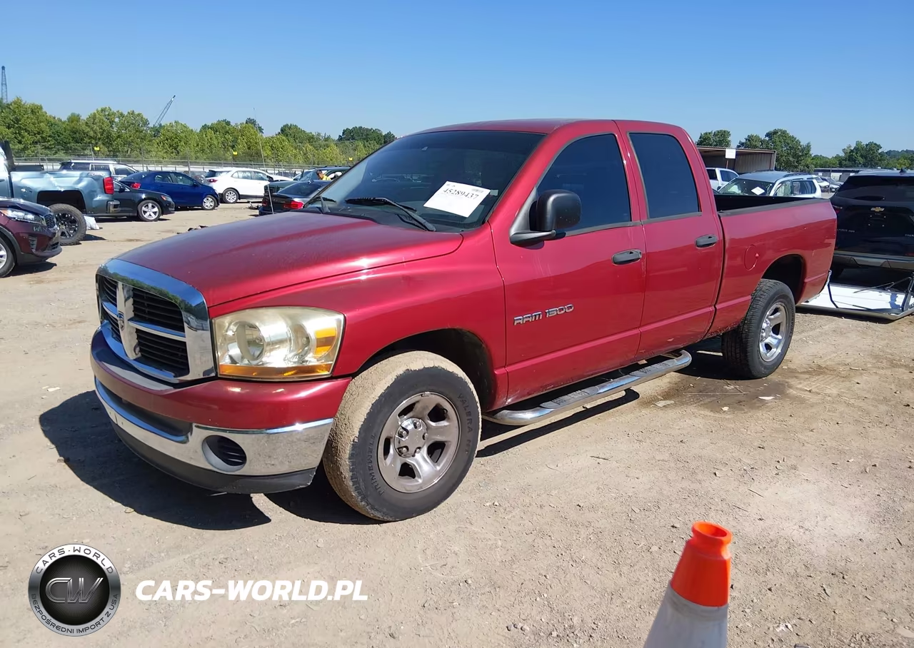 2006 Dodge Ram 1500 Slt VIN:1D7HA18N26S602164 - 2