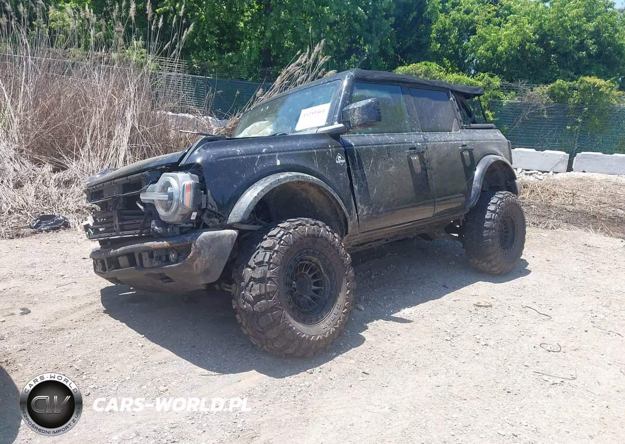 2022 Ford Bronco Outer Banks VIN:1FMDE5BH9NLB19668 - 2
