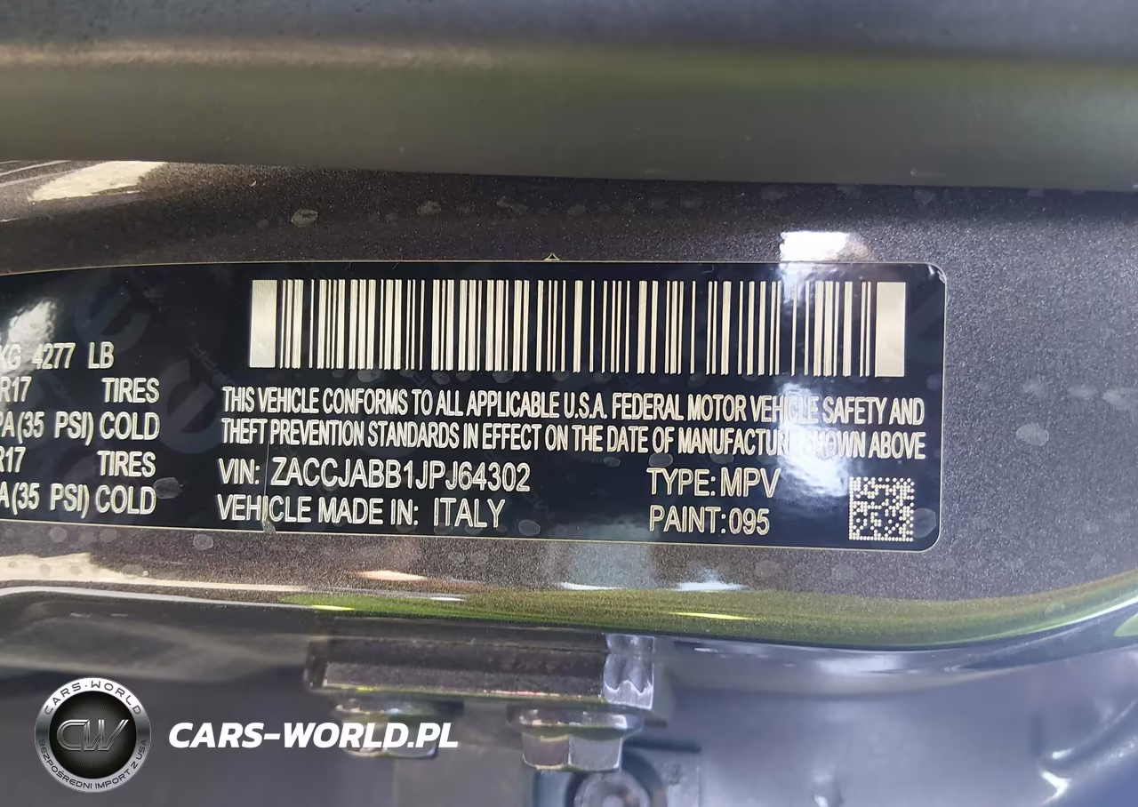 2018 Jeep Renegade Latitude Fwd VIN:ZACCJABB1JPJ64302 - 9