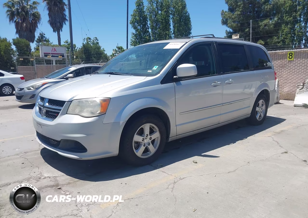 2012 Dodge Grand Caravan Sxt VIN:2C4RDGCG7CR263464 - 2